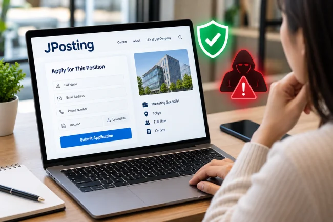 JPosting application security check