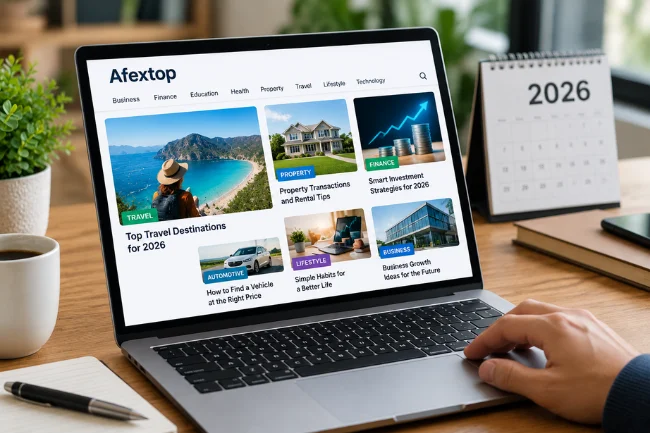 Afextop.com active in 2026 with published articles