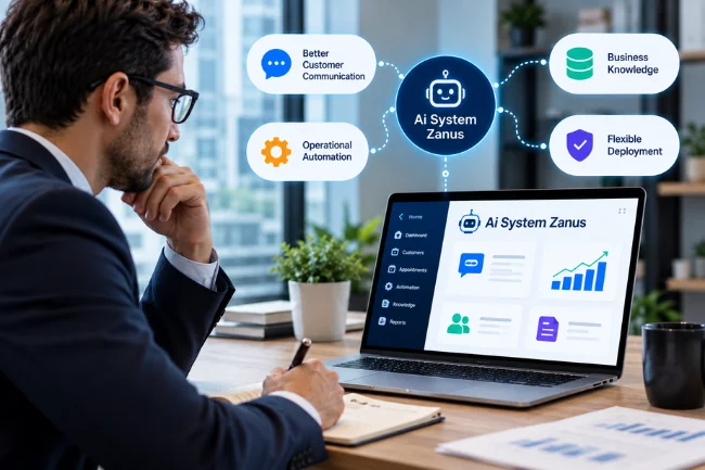 Ai System Zanus Business Benefits and Features