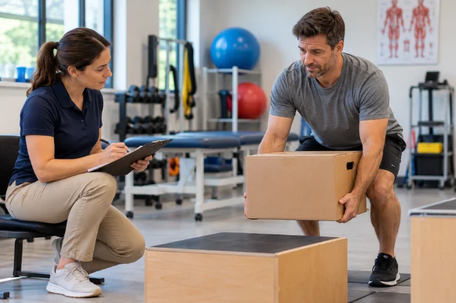 FCE accuracy assessment during lifting test
