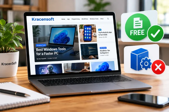 Kracensoft.com free tech publication