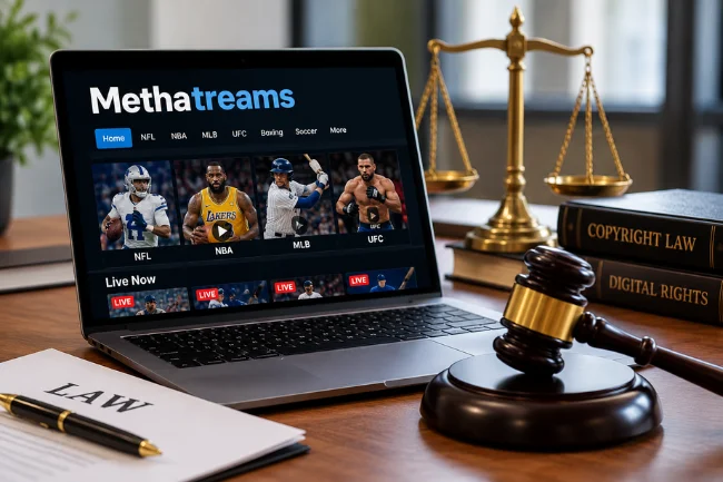 Methatreams streaming legality and copyright law