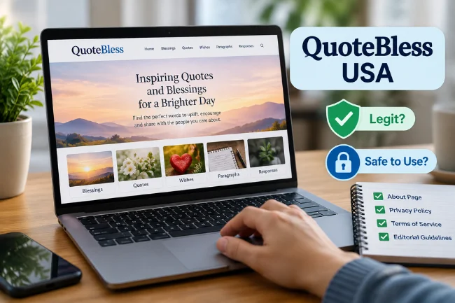 QuoteBless.com USA legitimacy and safety review