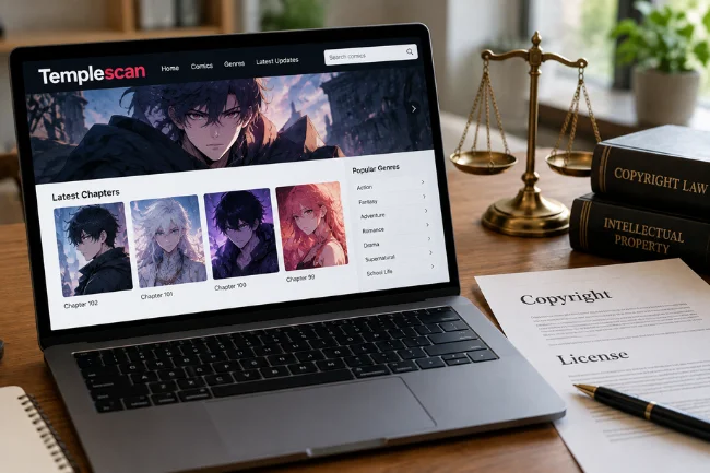 Templescan copyright and legal considerations