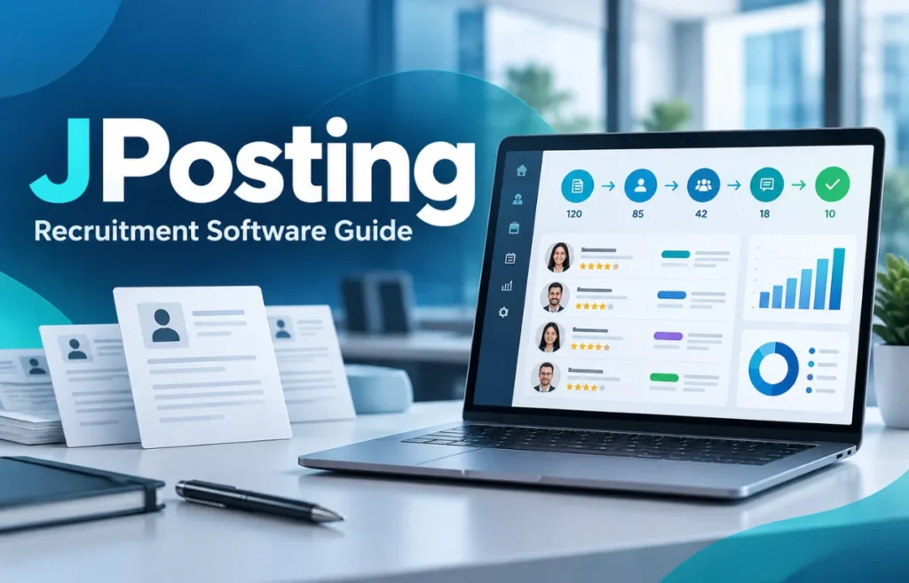 JPosting recruitment software dashboard