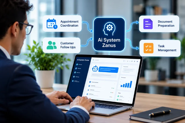Ai System Zanus Business Process Automation Features