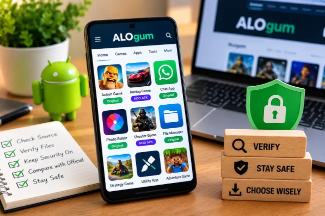 ALOgum APK Safety and Download Verification