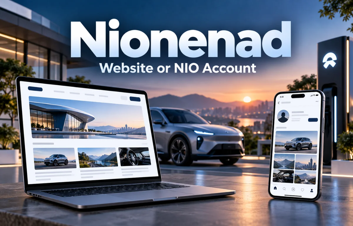 Nionenad website and NIO investor account