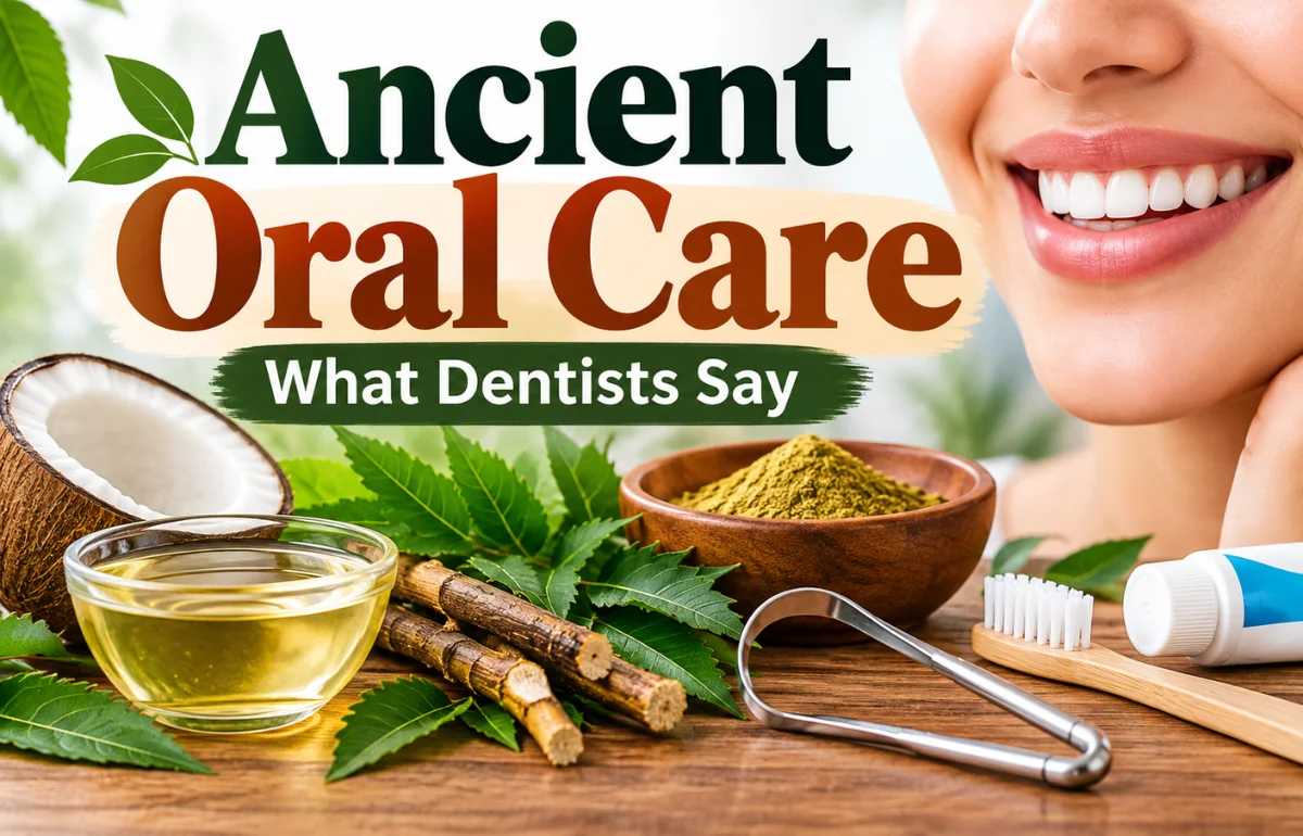 Ancient Oral Care with Oil Pulling and Neem