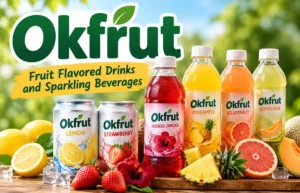Okfrut fruit drinks and sparkling beverages