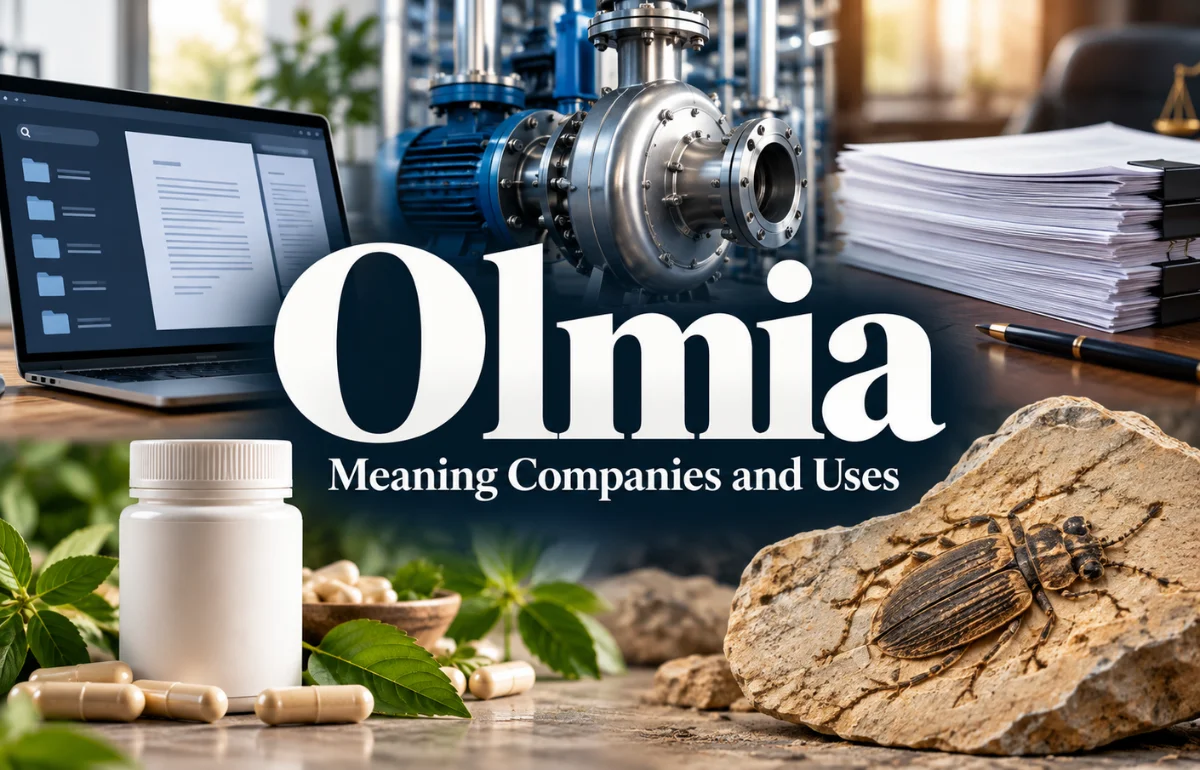Olmia meaning, companies and uses