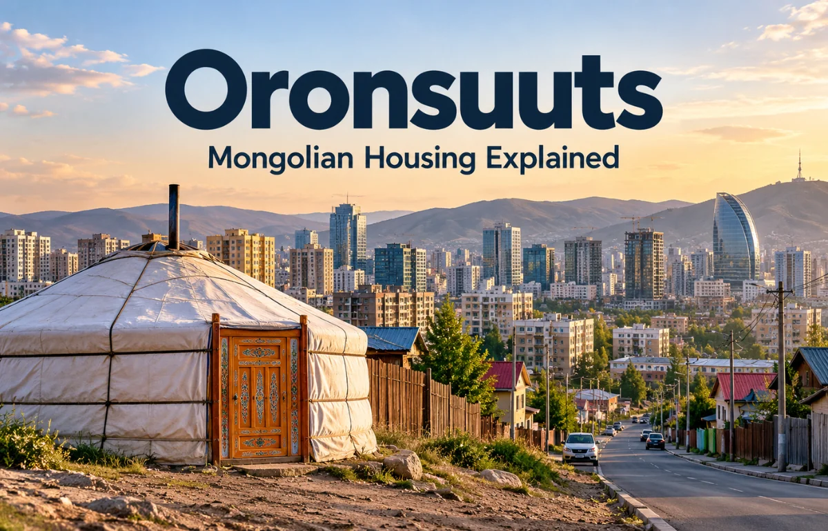 Oronsuuts Mongolian ger and modern apartments