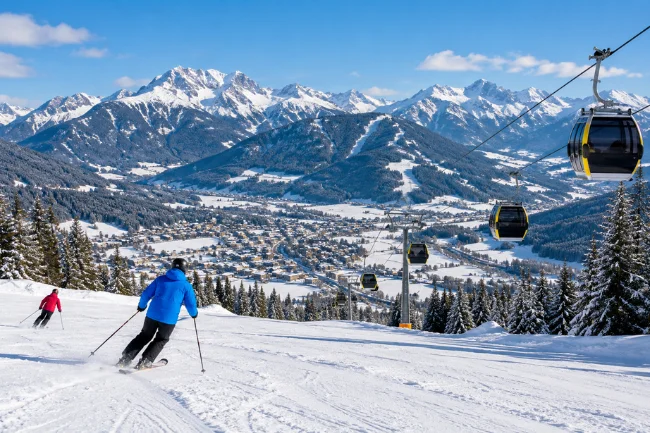Enntal ski area in Schladming