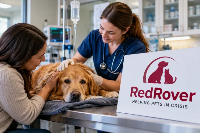 RedRover emergency veterinary care for dogs