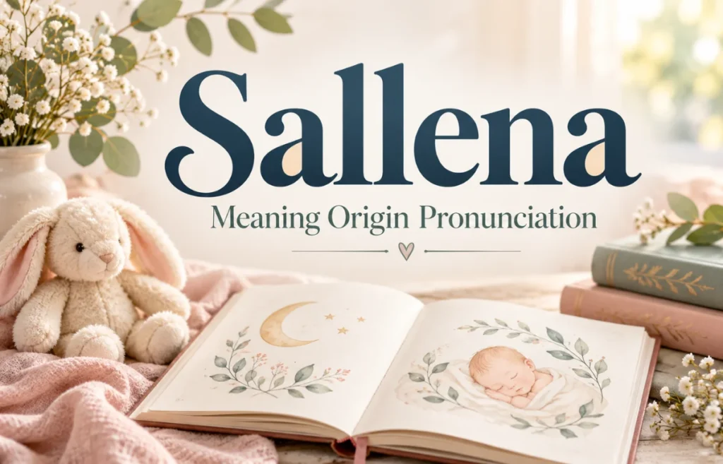 Sallena name meaning, origin and pronunciation