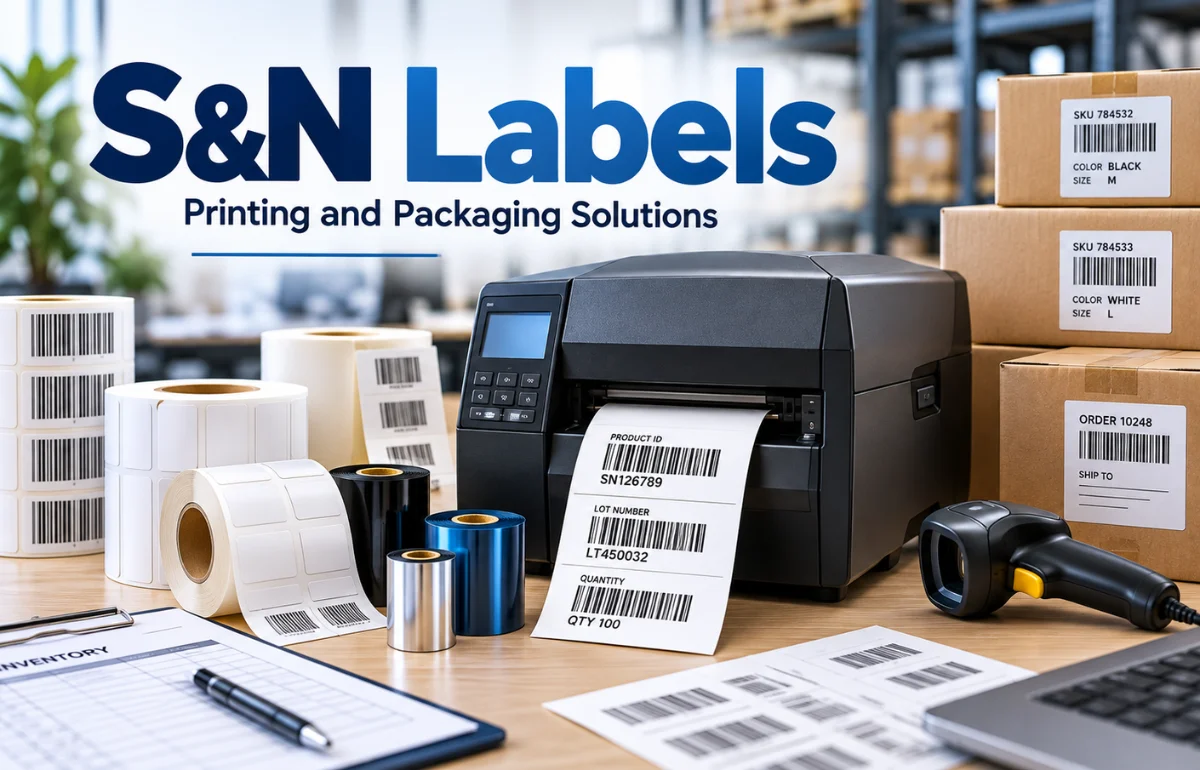 S&N Labels printing and packaging solutions
