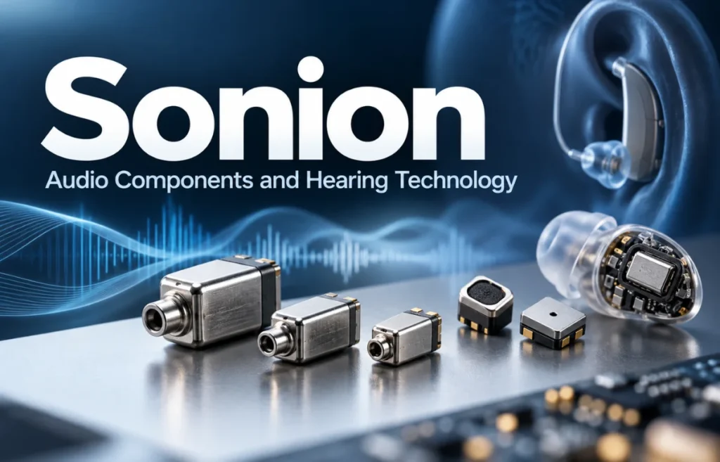 Sonion Audio Components and Hearing Technology