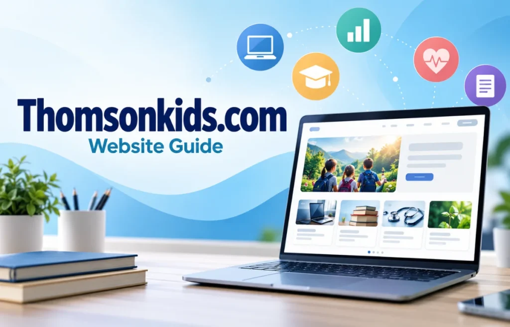 Thomsonkids.com website guide and overview