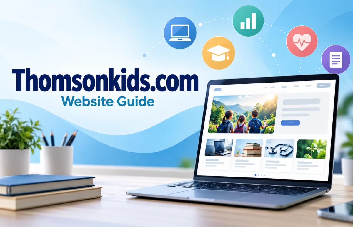 Thomsonkids.com website guide and overview