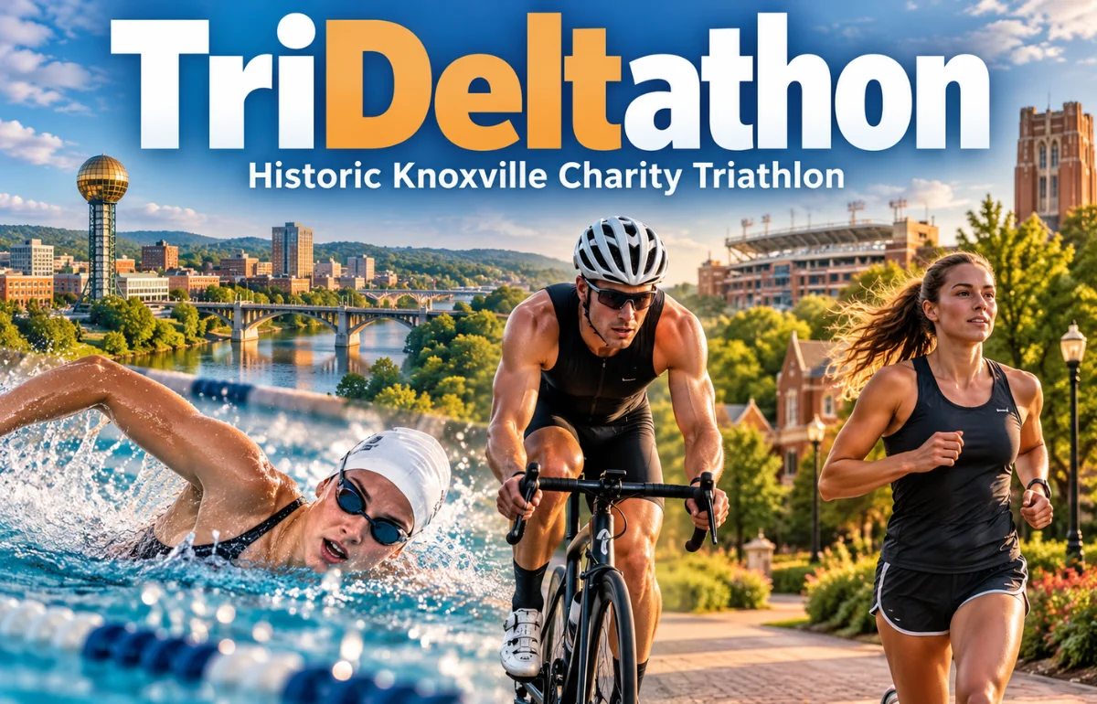 TriDeltathon swim bike run event