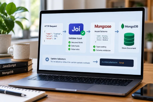 Joi Database validation with MongoDB and Mongoose