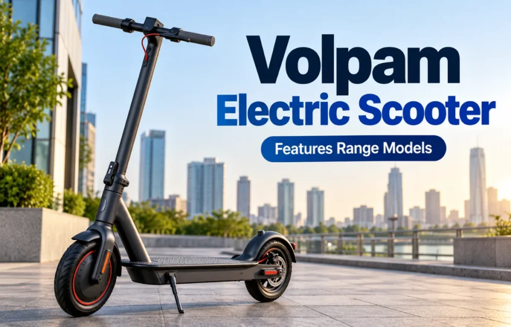 Volpam Electric Scooter on city street