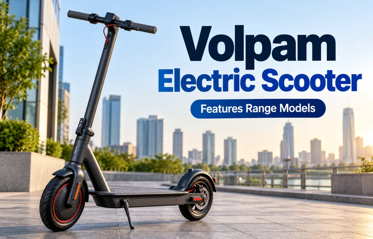 Volpam Electric Scooter on city street