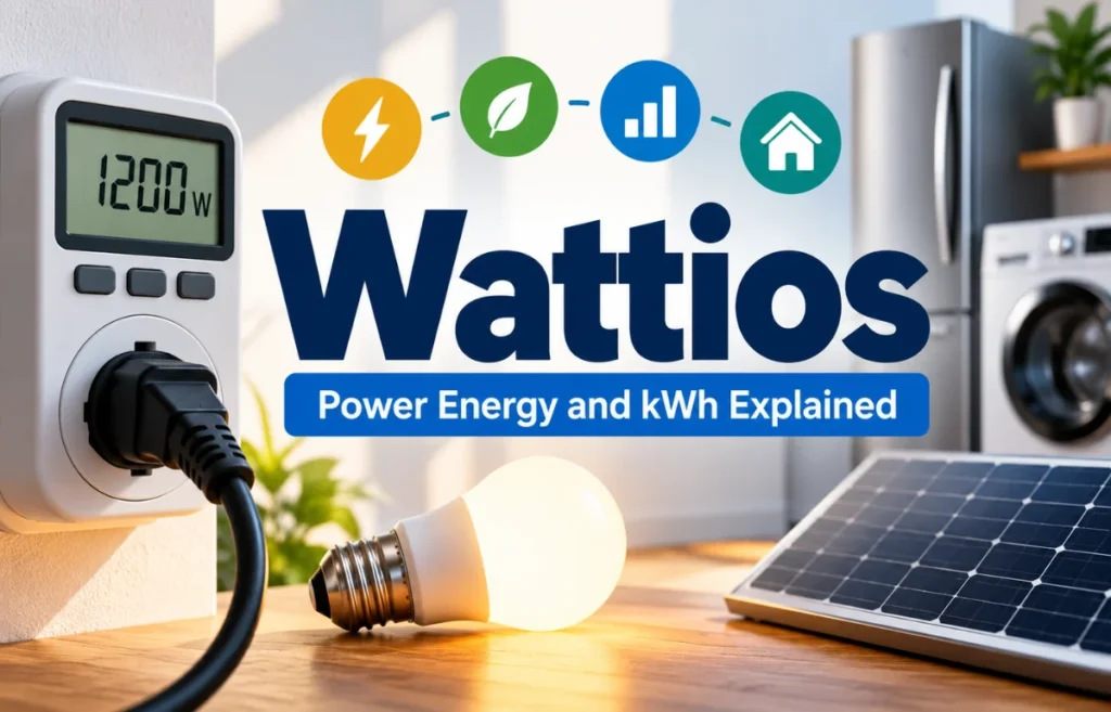 Wattios power and energy guide