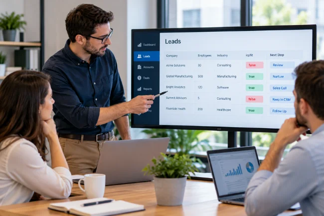 icpfit: false sales lead qualification review