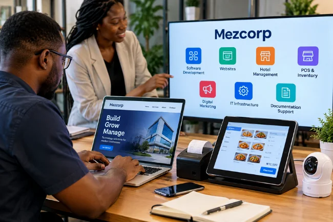 Mezcorp Technologies software and business services