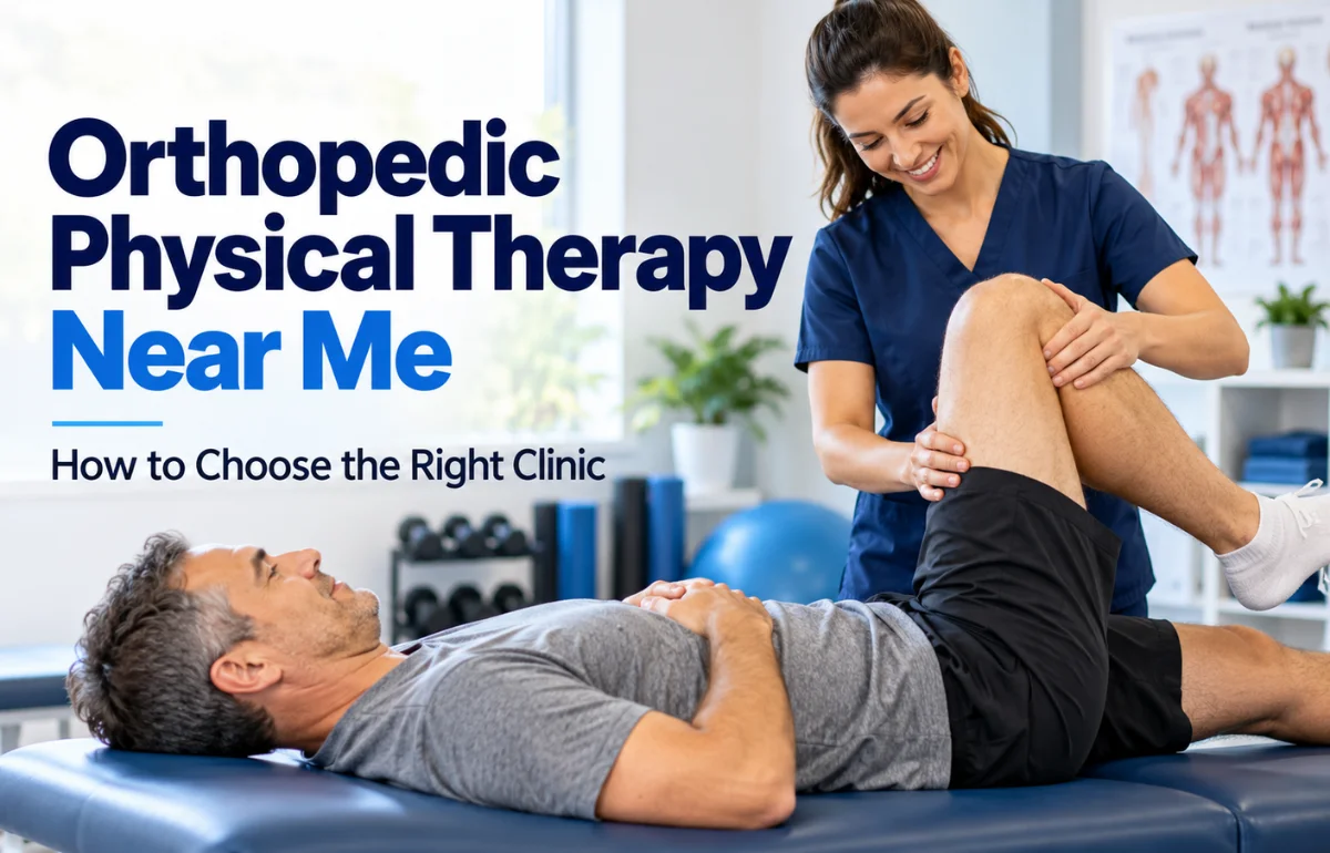 Orthopedic Physical Therapy Near Me – Therapist Treating Patient