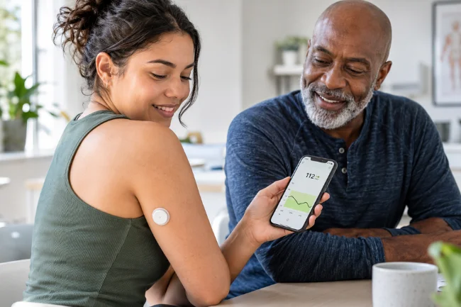 FreeStyle Libre 3 sensor for diabetes monitoring
