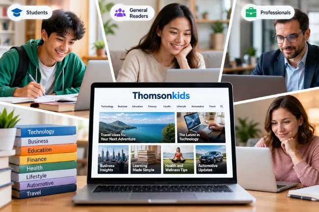 Thomsonkids.com for students, readers and professionals