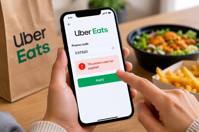 UberEats Promo Code not working