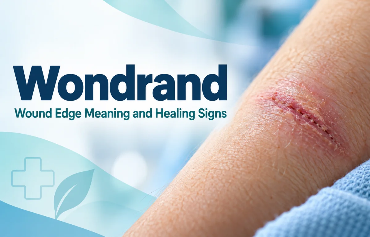 Wondrand wound edge healing signs