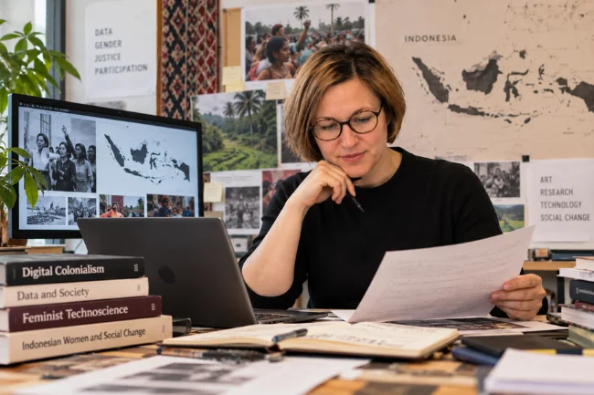 Wuschitz research on digital colonialism in Indonesia